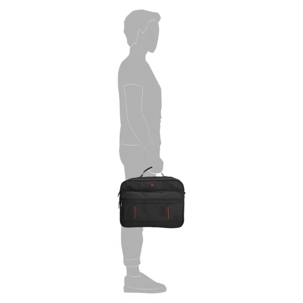  Torba ENRICO BENETTI Cornell 15,6" Reporter Bag Black ČRNA 