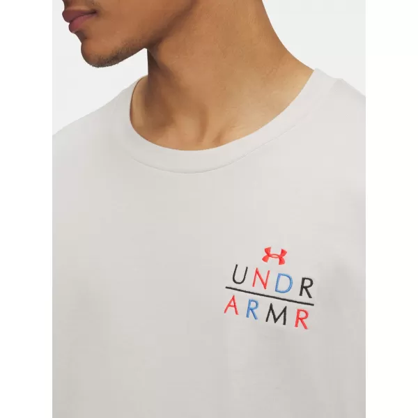  Moška majica s kratkimi rokavi UNDER ARMOUR UA HWT MODERN SPORT OS LS 6004885-110 BELA 