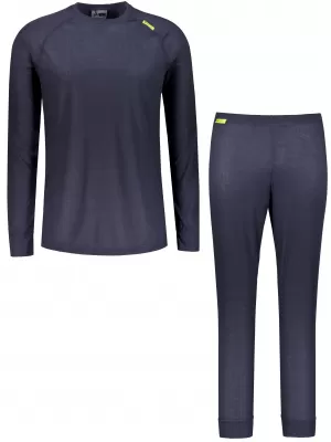 Moški termo komplet ALTISPORT GAIN TEMNO SIVA