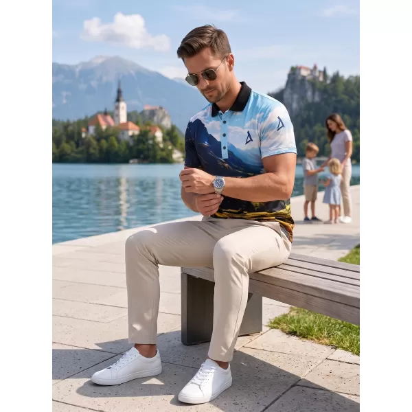  Moška funkcionalna majica z vrhunskim ovratnikom ALTISPORT VOJ/ALM116TR05 GORE 