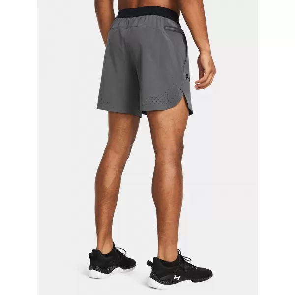  Moške kratke hlače UNDER ARMOUR UA PEAK WOVEN SHORTS 1376782-025 SIVA 