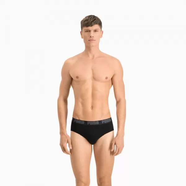  Moški kratki PUMA BASIC BRIEF 2P 88910006 ČRNA/ČRNA 