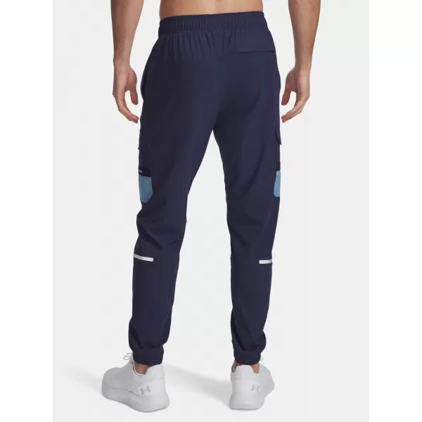  Moške športne hlače UNDER ARMOUR UA TECH UTILITY WOVEN PANT 6004966-403 MODRA 