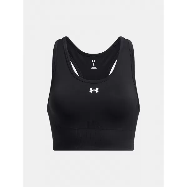  Ženski nedrček UNDER ARMOUR VANISH SEAMLESS MID BRA 1384419-001 ČRNA 