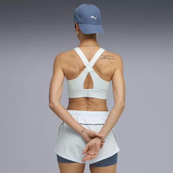  Lady's nedrček PUMA PWRBREATHE RUN BRA 52507497 MORSKO STEKLO 