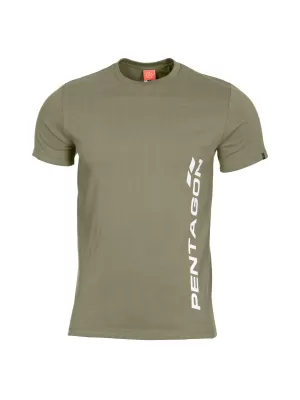 Majica s kratkimi rokavi PENTAGON VERTICAL K09012 OLIVNO ZELENA