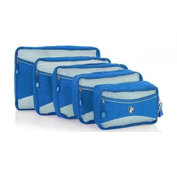  Komplet organizatorjev HEYS ECO PACKING CUBE 5PC SET II MODRA 