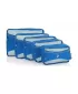Komplet organizatorjev HEYS ECO PACKING CUBE 5PC SET II MODRA