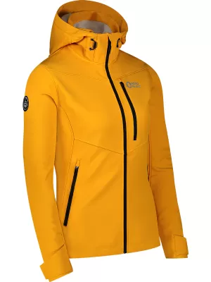 Ženska softshell jakna NORDBLANC NBWSL8131 JANTAR