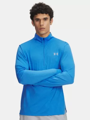 Moška majica s kratkimi rokavi UNDER ARMOUR UA LAUNCH 1/4 ZIP 6005542-402 MODRA