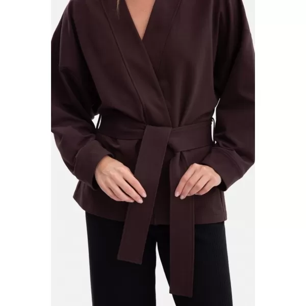  Ženska bluza BEWEAR B297 TEMNA ČOKOLADA 