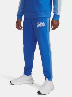 Moške hlače UNDER ARMOUR RIVAL FLC CB PANTS MODRA