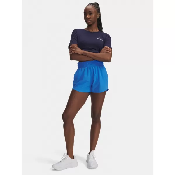  Ženske kratke hlače UNDER ARMOUR UA VANISH 3IN SHORT 1376935-402 MODRA 