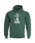 Pulover PENTAGON PHAETON HOOD SWEATER K09021-SS83 SPRINGBOK ZELENA