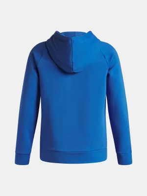 Fantovski pulover UNDER ARMOUR UA RIVAL FLEECE HOODIE 1379792-402 MODRA