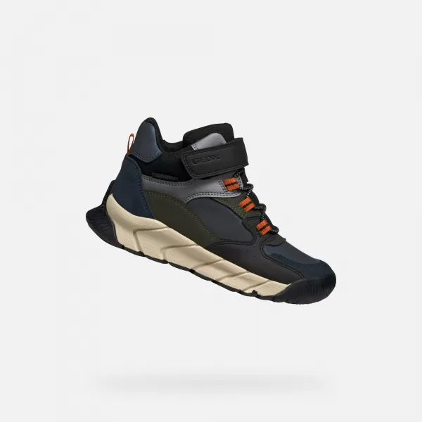  Fantovski gležnjarji GEOX FLEXYPER PRO BOY B J56NBA0ME22C0033 TEMNO MODRA 