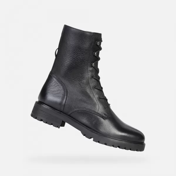  Ženski čevlji GEOX HOARA G004709 ČRNA 