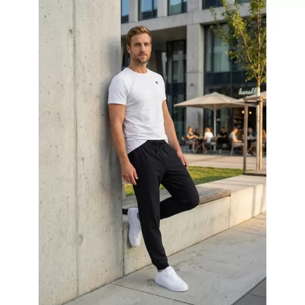  Moške hlače ALTISPORT ATS JOGGER CLASSIC - FIT ČRNA 