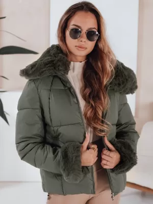 Ženska jakna DSTREET TY5068 ZELENO