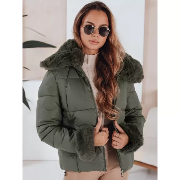  Ženska jakna DSTREET TY5068 ZELENO 