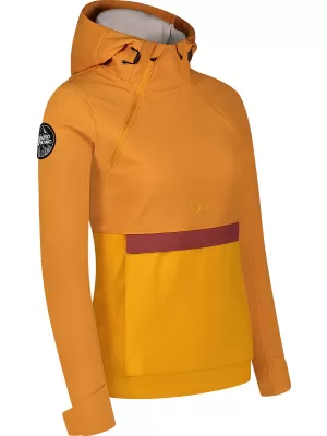 Ženski softshell anorak NORDBLANC NBWSL8275 ORANŽNA