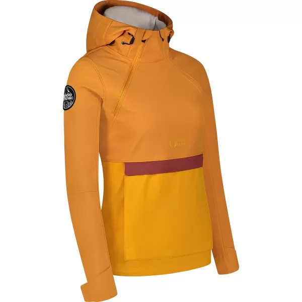  Ženski softshell anorak NORDBLANC NBWSL8275 ORANŽNA 
