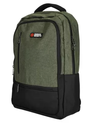 Nahrbtnik ENRICO BENETTI HAMBURG 15 NOTEBOOK BACKPACK OLIVNO