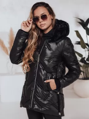 Ženska jakna DSTREET TY5049 ČRN