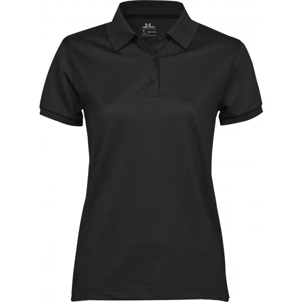  Ženska majica s kratkimi rokavi TEE JAYS | TJ 7001 ČRNA 