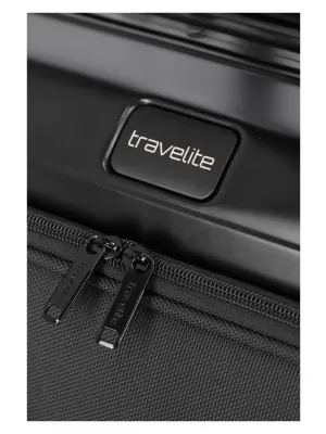 Kovček TRAVELITE NEXT 4W S FRONT POCKET ČRNA