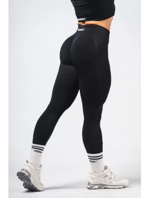 Oblikujoče brezšivne maksimalne push-up pajkice FLOW SEAMLESS 497 BLACK Nebbia