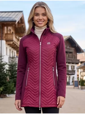 Ženska hibridna jakna ALTISPORT GALA BORDO