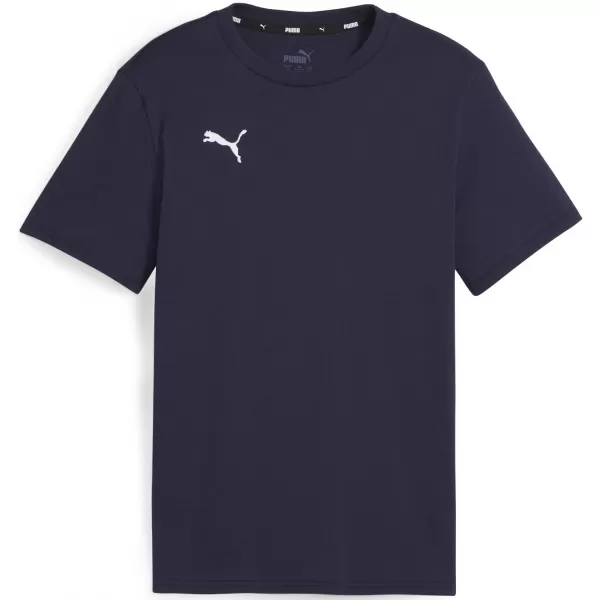  T -majica PUMA TEAMGOAL CASUALS TEE JR 658616_06 PUMA NAVY/PUMA WHITE 