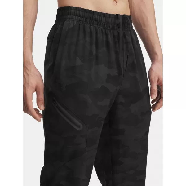  Moške trenirke UNDER ARMOUR UA UNSTOPPABLE WOVEN JOGGER 1388823-005 ČRNA 