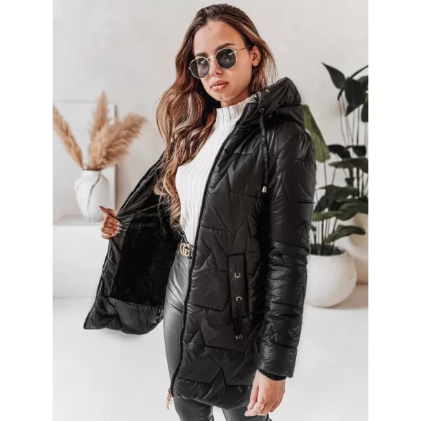  Ženska jakna DSTREET TY5089 ČRN 