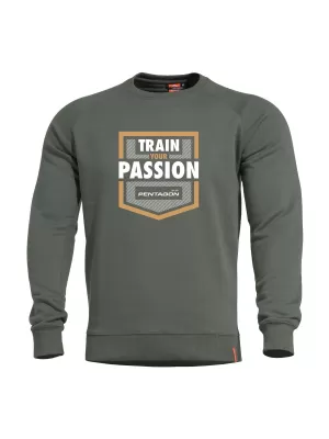 Pulover PENTAGON HAWK SWEATER K09019-TP06 KAMUFLAŽNO ZELENA