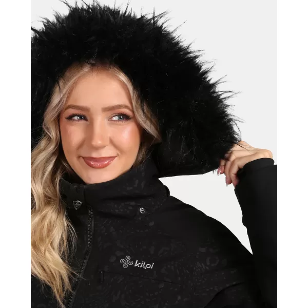  Ženska smučarska jakna KILPI LENA-W ZL0106KI ČRN 