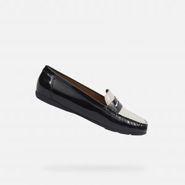 Ženski mokasini GEOX ANNYTAH MOC G000633 ČRNA 