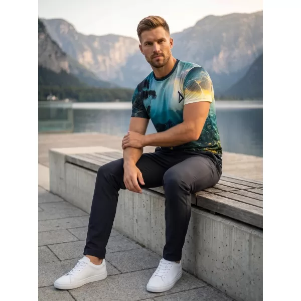  Moška vrhunska majica za prosti čas ALTISPORT VOJ/ALM116TR06 NEVIHTA 