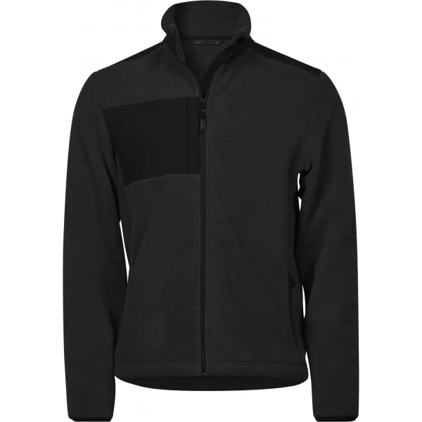  Moški pulover TEE JAYS | TJ 9120 ČRNA/ČRNA 