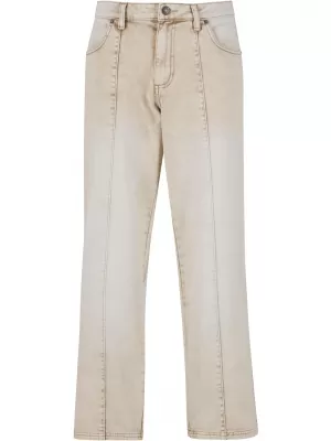 Moške kavbojke URBAN CLASSICS TB7605 BELO UMAZANO OPRANO
