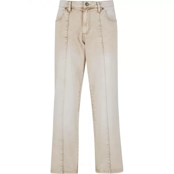  Moške kavbojke URBAN CLASSICS TB7605 BELO UMAZANO OPRANO 