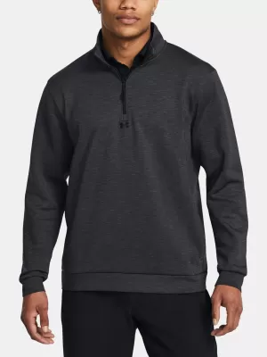 Moški pulover UNDER ARMOUR UA DRIVE MIDLAYER PULLOVER 1387124-001 ČRNA