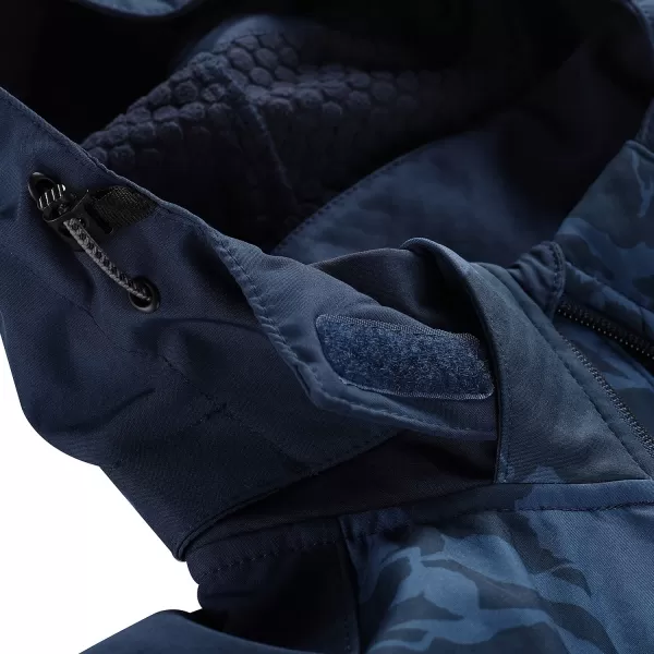  Moška softshell jakna ALPINE PRO HOOR TEMNO MODRA 