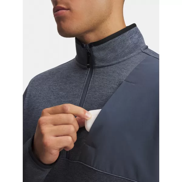  Moški pulover UNDER ARMOUR UA DRIVE SWEATERFLEECE HZ 6005671-044 SIVA 