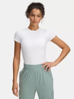 Ženska majica s kratkimi rokavi UNDER ARMOUR MERIDIAN CORE SS 6000341-100 BELA
