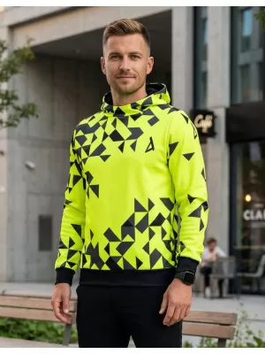Moški vrhunski funkcionalni pulover ALTISPORT VOJ/ALM108MI01 NEON RUMENA