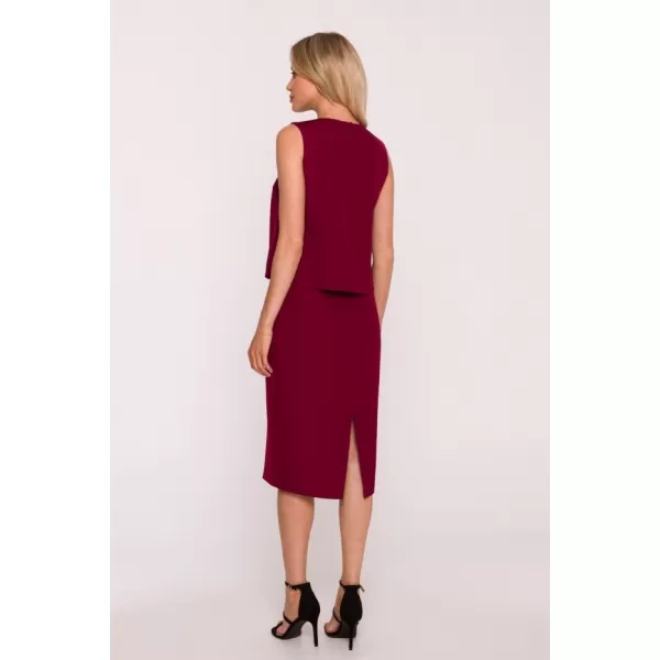  Obleka STYLOVE S422 KOSTANJEVA 
