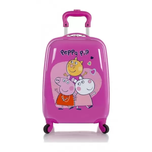  Kovček HEYS Kids Peppa Pig 4w ROZA 
