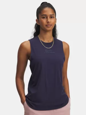 Ženski brezrokavnik UNDER ARMOUR UA VARSITY TANK 6005631-410 MODRA